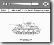 German 7.5cm KwK L/43 #JRU41