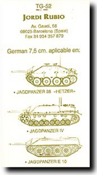 German 7.5cm Pak 39 L48 #JRU52