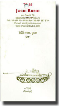  Jordi Rubio Accessories  1/35 Soviet T-55 Tank 100mm Gun JRU65