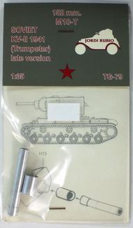  Jordi Rubio Accessories  1/35 Soviet KV-2 1941 Late 152mm M10T Gun Barrel JRU79