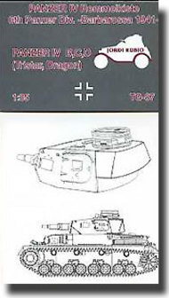  Jordi Rubio Accessories  1/35 Panzer IV B/C/D Rommelkiste JRU87