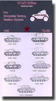 Soviet KV-1/2 Photo-Etched Grilles #JRU88