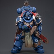  Joy Toy Warhammer-40k  NoScale Ultramarines Primaris Captain Ptolias Corvor with Master Crafter Heavy Bolt Rifle JT3556