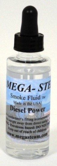  JT'S MEGA-STEAM  NoScale 2oz. Diesel Power Smoke Fluid JTS107