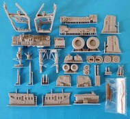 McDonnell F-4B Phantom II Landing Gear (Full) Set 3D-printed OUT OF STOCK IN US, HIGHER PRICED SOURCED IN EUROPE #KAZ48016TAM