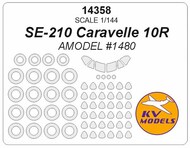 SE-210 Caravelle 10R + wheels masks #KV14358