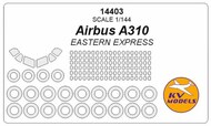 Dirbus A310 + masks for passenger windows + wheels mask #KV14403