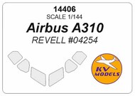  KV Models  1/144 Airbus A310 masks KV14406