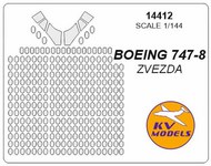  KV Models  1/144 Boeing 747-8 masks KV14412
