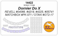 Dornier Do.X Masks #KV14422