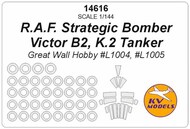  KV Models  1/144 Handley-Page Victor B.2 + wheels masks* KV14616