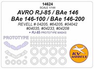AVRO RJ-85 / BAe 146 / BAe 146-100 / BAe 146-200 #KV14624