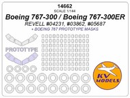Boeing 767-300 / Boeing 767-300ER + wheels masks #KV14662