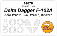 Delta Dagger F-102A #KV14676