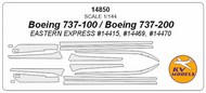 Boeing 737-100 / Boeing 737-200 anti-ice system masks #KV14850