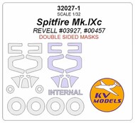Spitfire Mk.IXc + masks for wheels (Double sided) #KV32027-1