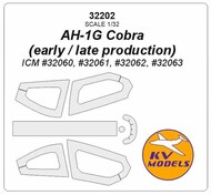  KV Models  1/32 Bell AH-1G Cobra (early / late production) KV32202