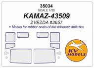  KV Models  1/35 KAMAZ-43509 Masks KV35034
