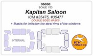  KV Models  1/35 Kapitan Saloon 4 door version KV35050