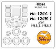 Henschel Hs.126 + wheels masks #KV48024