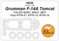 Grumman F-14A Tomcat Masks #KV48046