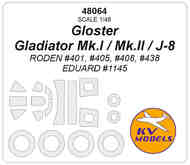 Gloster Gladiator Mk.I / Mk.II / J-8 #KV48064