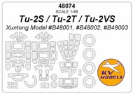 Tu-2S / Tu-2T / Tu-2VS + wheels masks #KV48074