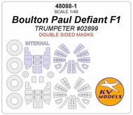  KV Models  1/48 Boulton-Paul Defiant Mk.I Masks KV48088-1