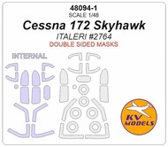  KV Models  1/48 Cessna 172 Skyhawk Masks KV48094-1