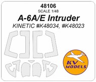  KV Models  1/48 Grumman A-6A/E Intruder KV48106