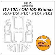 OV-10A / OV-10D Bronco + masks for wheels #KV48110