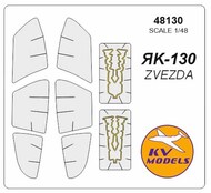  KV Models  1/48 Yakovlev Yak-130 + wheels masks KV48130