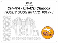 Boeing CH-47A / CH-47D Chinook Masks #KV48203