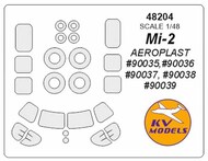  KV Models  1/48 Mil Mi-2 + wheels masks KV48204