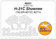 Piasecki H-21C Shawnee Masks #KV48231