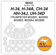 H-34, H-34A, CH-34, HH-34J, UH-34D Masks #KV48232