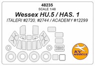  KV Models  1/48 Westland Wessex HU.5 / HAS.1 + wheels masks KV48235