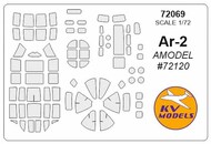  KV Models  1/72 Arhangelsky Ar-2 masks KV72069