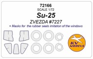 Sukhoi Su-25 + wheels masks #KV72166