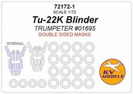 Tupolev Tu-22K Blinder Masks #KV72172-1