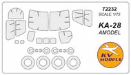  KV Models  1/72 Kamov Ka-28, Ka-32 + wheels masks KV72232