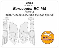  KV Models  1/72 Eurocopter EC-145 Masks KV72261