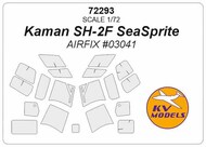  KV Models  1/72 Kaman SH-2F SeaSprite Masks KV72293
