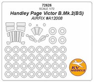  KV Models  1/72 Handley-Page Victor B.2 + wheels masks KV72626