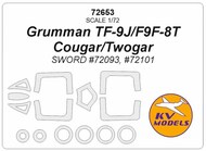 Grumman TF-9J/F9F-8T Cougar/Twogar #KV72653