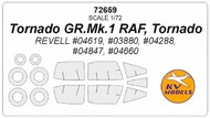 Tornado GR. Mk. 1 RAF, Tornado + wheels masks #KV72659