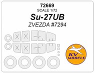 Sukhoi Su-27UB + wheels masks #KV72669