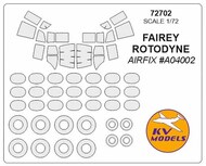  KV Models  1/72 Fairey Rotodyne+ wheels masks KV72702