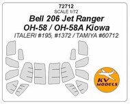Bell 206 Jet Ranger / OH-58 / OH-58A Kiowa #KV72712