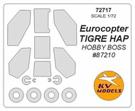  KV Models  1/72 Eurocopter TIGRE HAP + wheels masks KV72717